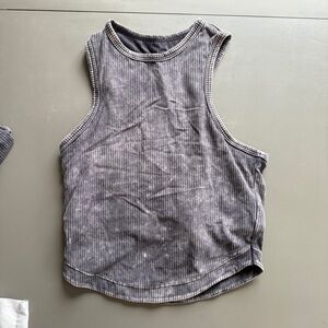Vitality ribbed tank size small